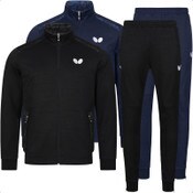 Butterfly Higo Tracksuit: Black or Blue